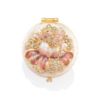 Picture of Jay Strongwater Angela Round Floral Compact