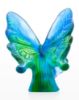 Picture of Daum Blue & Green Butterfly Figurine