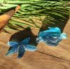 Picture of Daum Coral Sea Blue Medium Sea Turtle Crystal Figurine