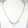 Picture of Swarovski - Ab Heart Charm Necklace