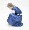 Picture of Bing & Grondahl Porcelain 'Only One More Drop' Girl with Cat Figurine