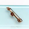 Picture of Victorian Era 14K Yellow Gold, Seed Pearl & Paste Bar Brooch