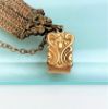 Picture of Austin & Stone Victorian Era Gold Filled Pocket Watch Fob With Ornate Details