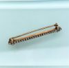 Picture of Edwardian Era 14K Yellow Gold & Seed Pearl Bar Brooch