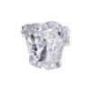 Picture of Versace Medusa Grande Clear Crystal Vase 7.5"