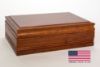 Picture of WoodTop 50 Count Cigar Humidor; Amish Crafted, Heritage Cherry finish