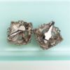 Picture of Rare 1997 Trifari Aurora Borealis In Silver-Tone Metal Brooch & Clip-On Earrings Set