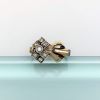 Picture of Art Deco Era 14K Yellow & White Gold & Diamond Ring