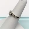Picture of Vintage 14K White Gold & Diamond Engagement Ring