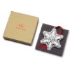 Picture of Wallace 2022 Sterling Grande Baroque Snowflake Ornament, Metal, 25th Anniversary Edition