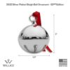 Picture of Wallace 2022 Silver-Plated Sleigh Bell Ornament, 52nd Edition