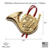 Picture of Wallace 2022 Annual "Musical Instruments" French Horn Ornament - 1st Edition