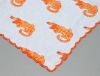 Picture of Set of 4 Orange Tiger Dinner Napkins By Southern Tribute 