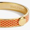 Picture of HALCYON DAYS SALAMANDER ORANGE AND GOLD BANGLE