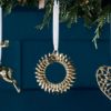 Picture of Waterford Golden  Wreath Ornament