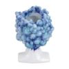 Picture of Vietri Sicilian Heads Vase - Blue Bubbles