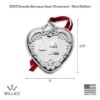 Picture of 2023 Grande Baroque Heart Sterling 32nd Edition