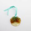 Picture of Daum 1992 Paté de Verre Glass 'Pine Cones' Christmas Ornament