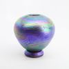 Picture of Joe Mattson Hand Blown Iridescent Glass Vase 