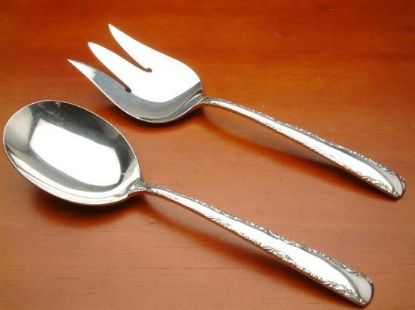 Picture of Salad Set All Silver