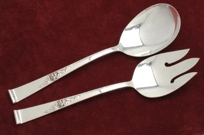 Picture of Salad Set All Silver