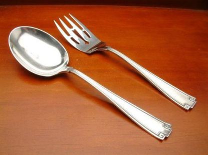 Picture of Salad Set All Silver