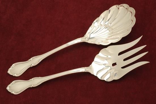 Picture of Salad Set All Silver