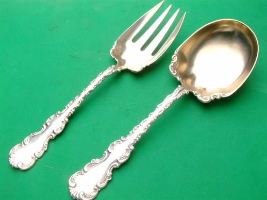 Picture of Salad Set All Silver