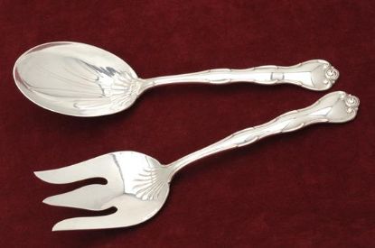 Picture of Salad Set All Silver