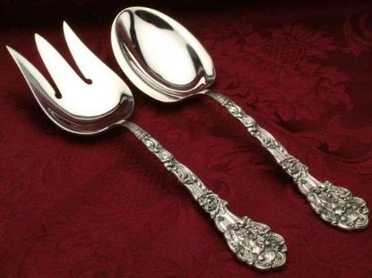 Picture of Salad Set All Silver