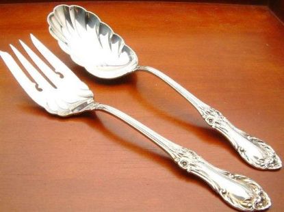 Picture of Salad Set All Silver