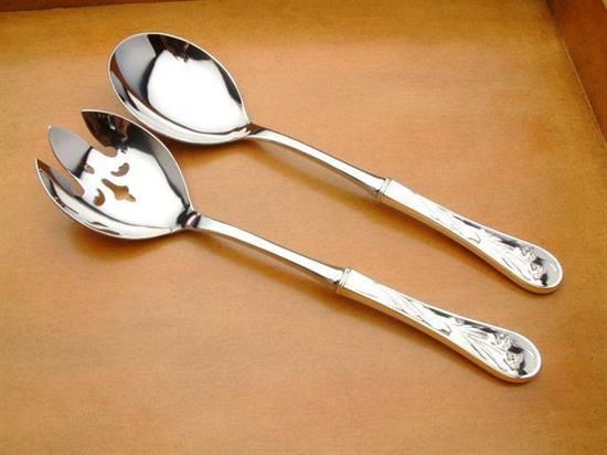 Picture of Salad Set All Silver
