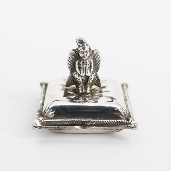 Picture of Cazenovia Abroad Silver Plated Tooth Fairy on Pillow Tooth Box