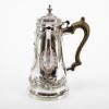 Picture of Antique 1784 English Sterling Silver Side Handled Chocolate Pot by William Cattell, London