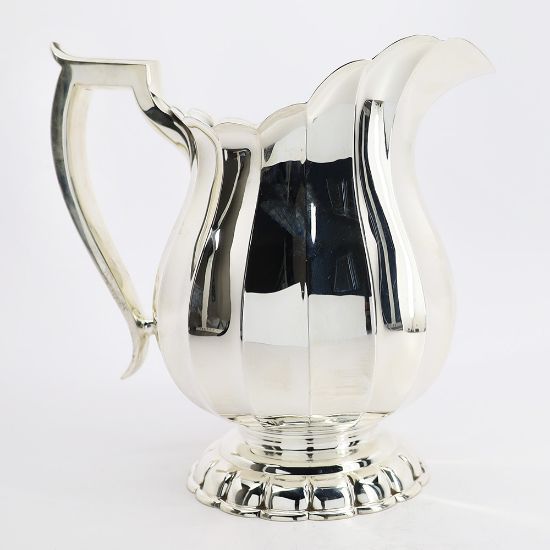 Picture of Vintage Queen Anne Sterling Silver Water Pitcher by Tuttle, Style #515