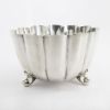 Picture of Tuttle Sterling Silver Footed, Fluted Serving Bowl with Scroll Feet, Style 1171