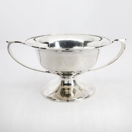 Picture of Antique Boston Society of Arts & Crafts Sterling Silver Handled Bowl by Samuel Woolley