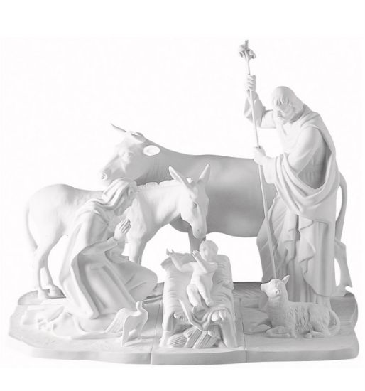 Picture of Vista Alegre Biscuit 5-Piece Nativity Set
