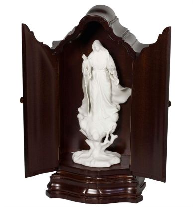 Picture of Vista Alegre Biscuit Aparition of Fatima with Oratory