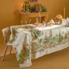Picture of Garnier-Thiebaut 61x140" 'Noel Vintage Dore' Printed Tablecloth