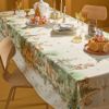 Picture of Garnier-Thiebaut 61x120" 'Noel Vintage Dore' Printed Tablecloth