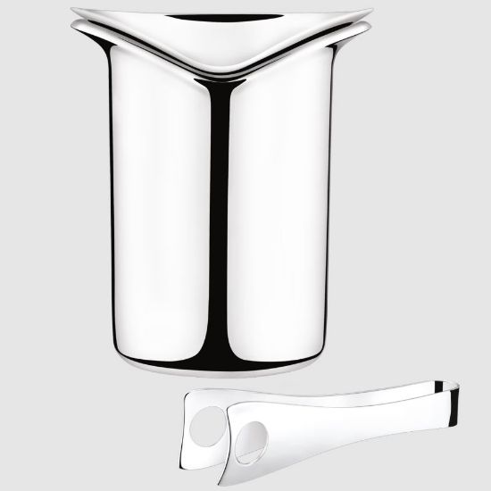 Picture of Georg Jensen Wine & Bar Ice Bucket with Tongs
