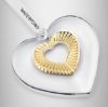 Picture of Waterford Crystal Heart with Gold Ornament