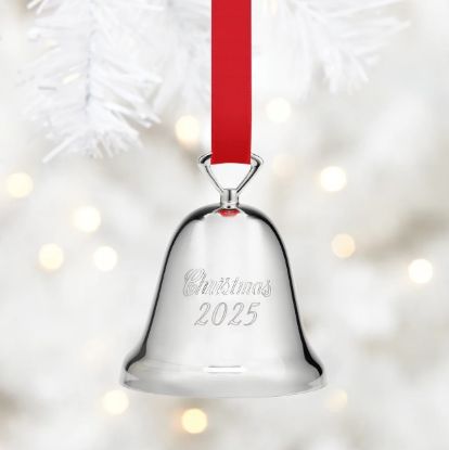 Picture of Reed & Barton Annual 'Christmas 2025' Silverplated Bell Ornament
