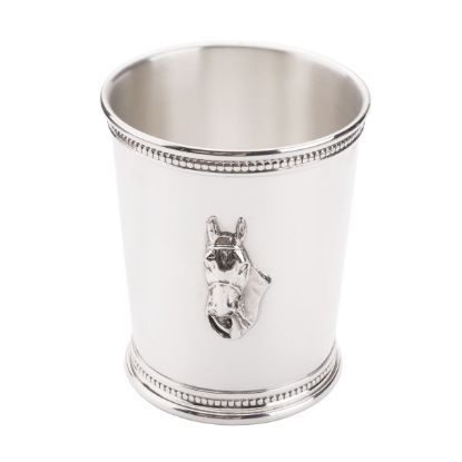 Picture of Sterling Silver 'Kentucky Horse Head Beaded' Julep Cup