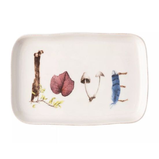Picture of Juliska 'Forest Walk' "LOVE" Rectangular Tray