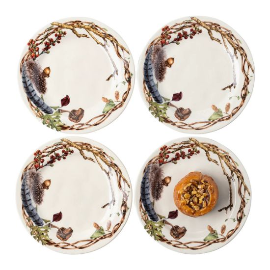 Picture of Juliska 'Forest Walk' Set of 4 Party Plates