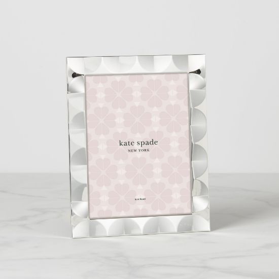 Picture of Kate Spade South Street Silver Scallop Frame