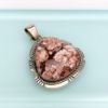 Picture of Vintage Pete Sanchez (Isleta) Sterling Silver & Wild Horse Stone Pendant