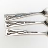 Picture of Vintage Set of 3 Navajo Stamped Sterling Silver Spoon with Arrow & Owl Motif